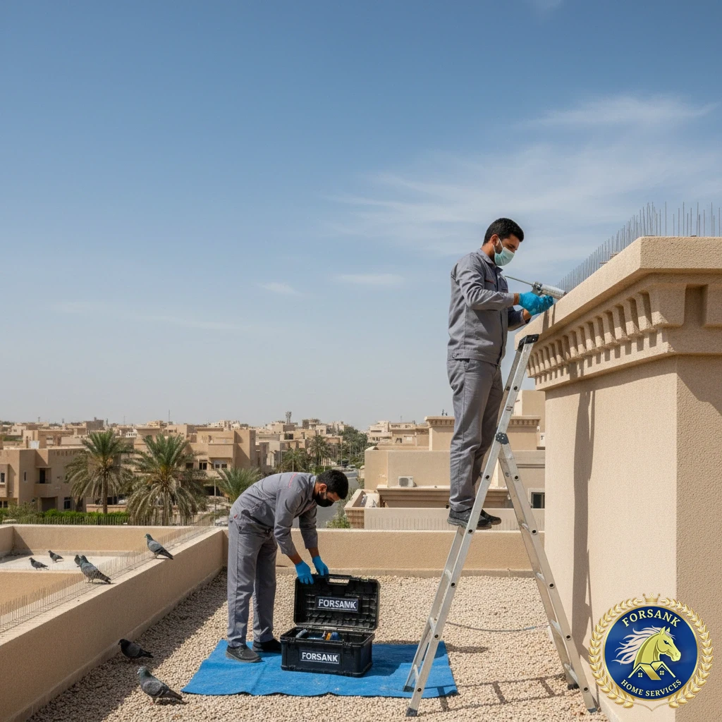 تركيب طارد الحمام المدينة المنورة