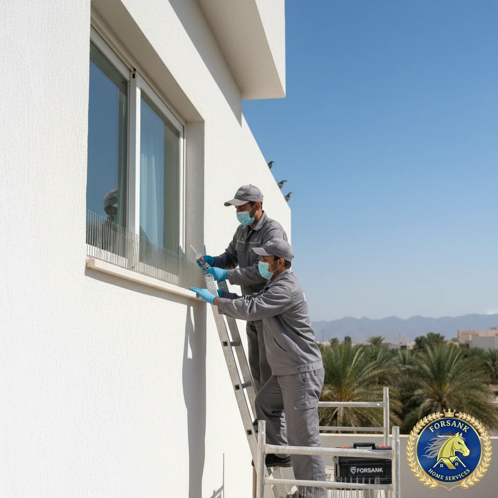 تركيب طارد الحمام بالخبر