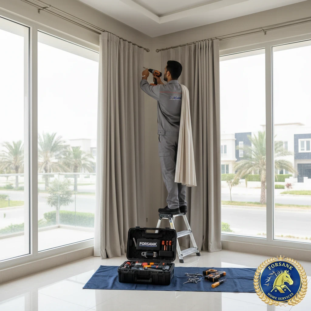فني تركيب ستائر بالقطيف