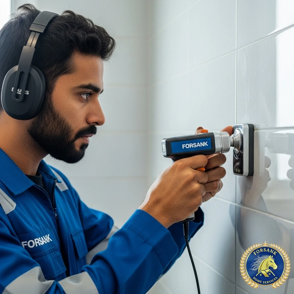 كشف تسربات المياه بالظهران