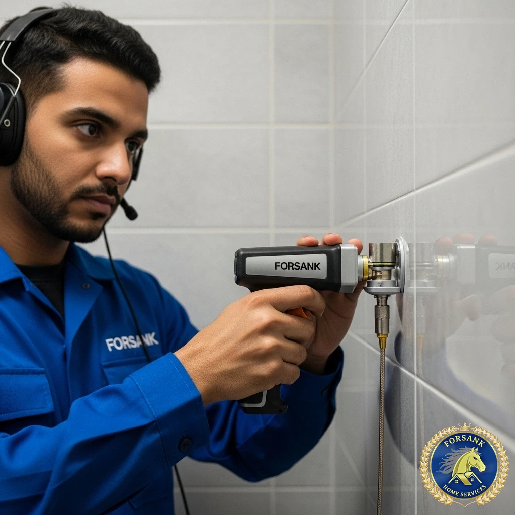 كشف تسربات المياه بجدة