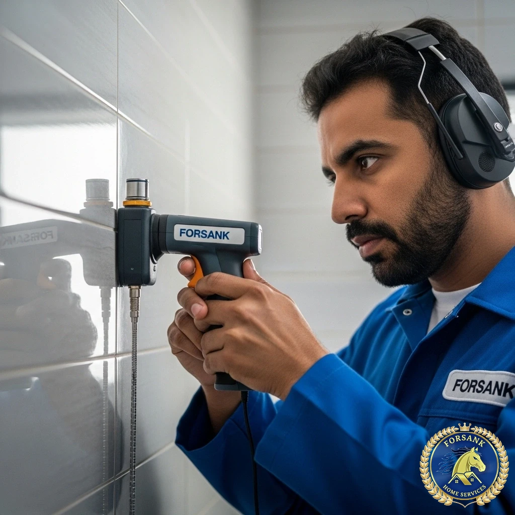 كشف تسربات المياه بتبوك