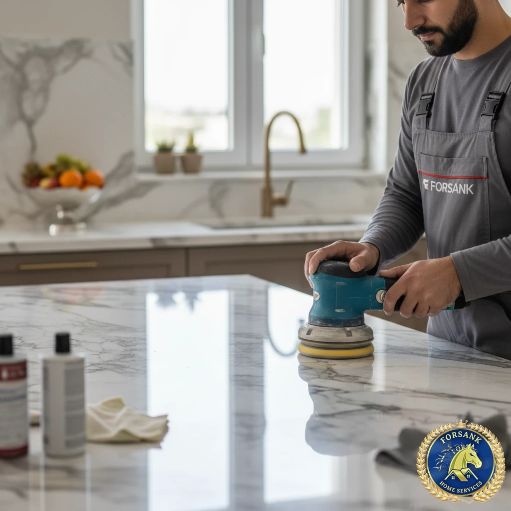 تلميع مغاسل رخام وجلي درج داخلي في حائل